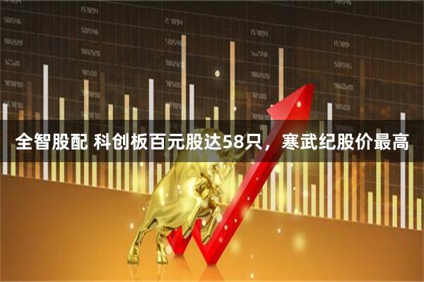 全智股配 科创板百元股达58只，寒武纪股价最高